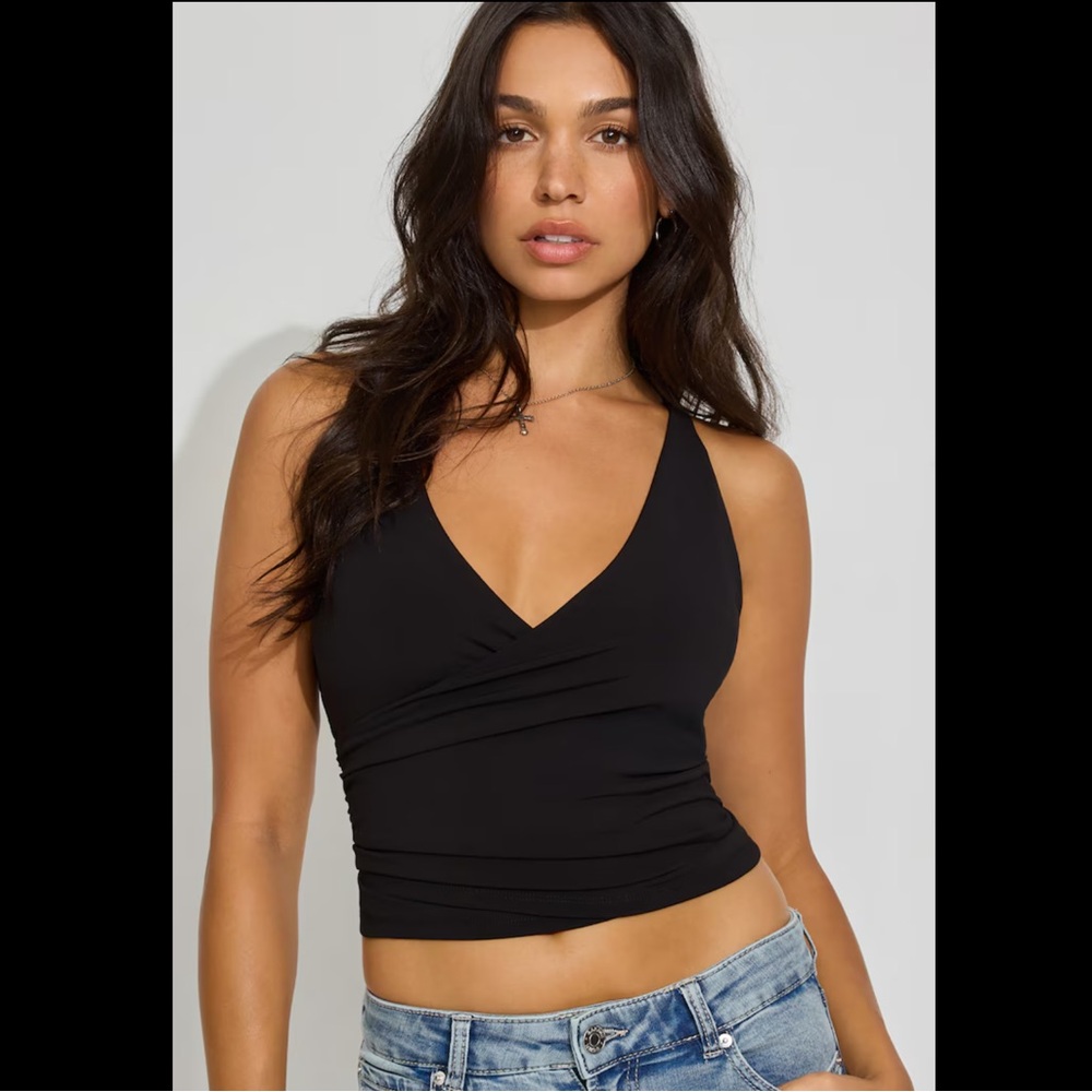 Garage -  Crossover Shirred Cami Top